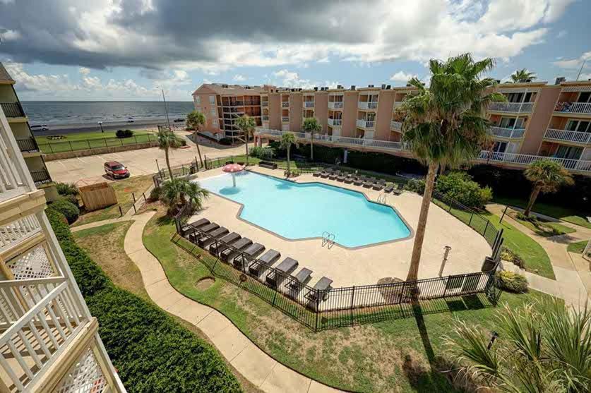 Charming Waterfront Condo Galveston Exteriör bild