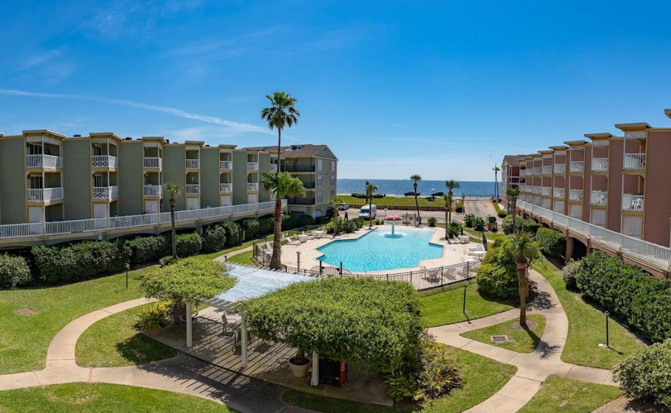 Charming Waterfront Condo Galveston Exteriör bild