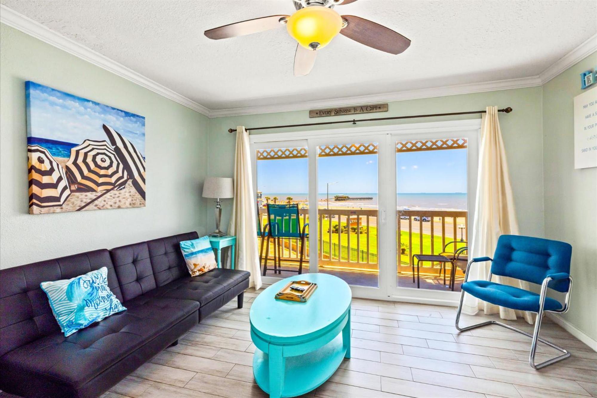 Charming Waterfront Condo Galveston Exteriör bild